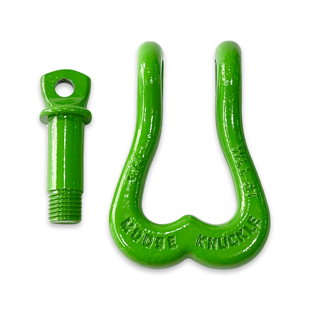 Moose Knuckle XL Shackle 3/4 Sublime Green Moose Knuckle Offroad