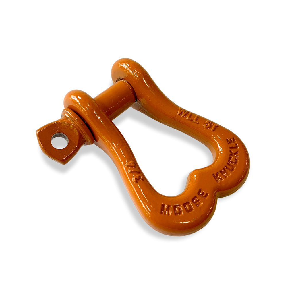 Moose Knuckle XL Shackle 3/4 Obscene Orange Moose Knuckle Offroad
