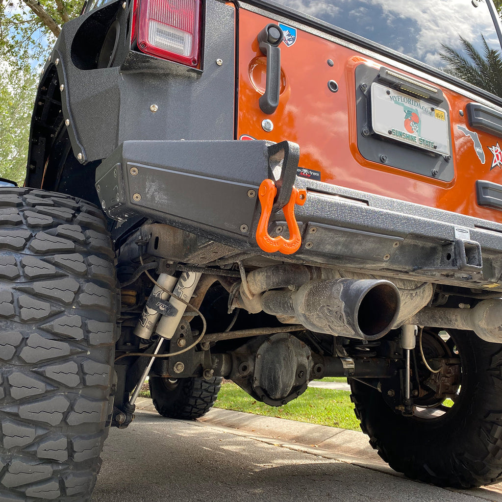 Moose Knuckle XL Shackle 3/4 Obscene Orange Moose Knuckle Offroad