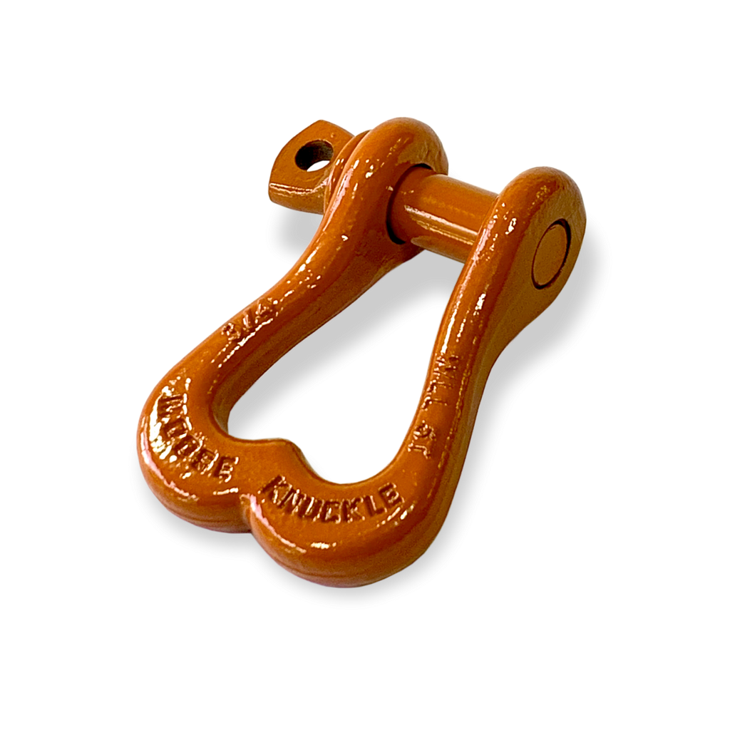 Moose Knuckle XL Shackle 3/4 Obscene Orange Moose Knuckle Offroad