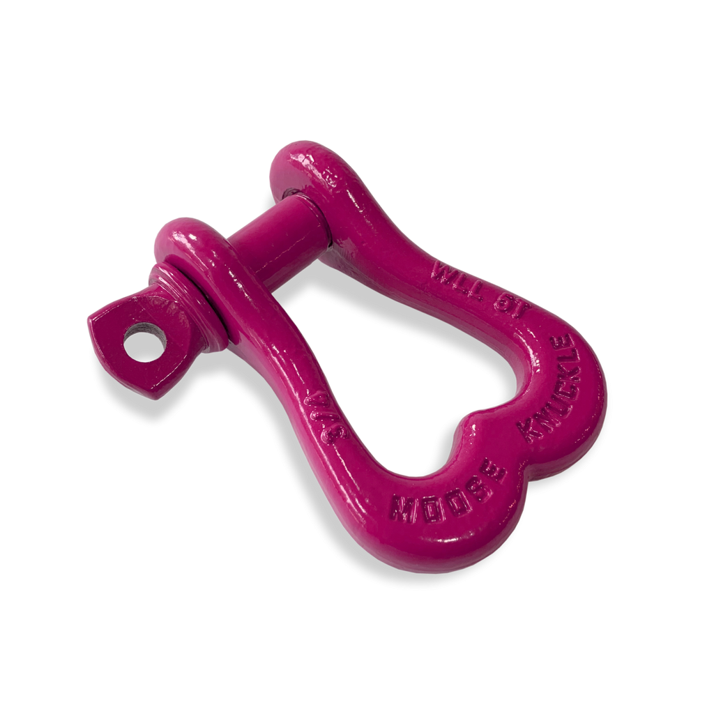 Moose Knuckle XL Shackle 3/4 Pogo Pink Moose Knuckle Offroad