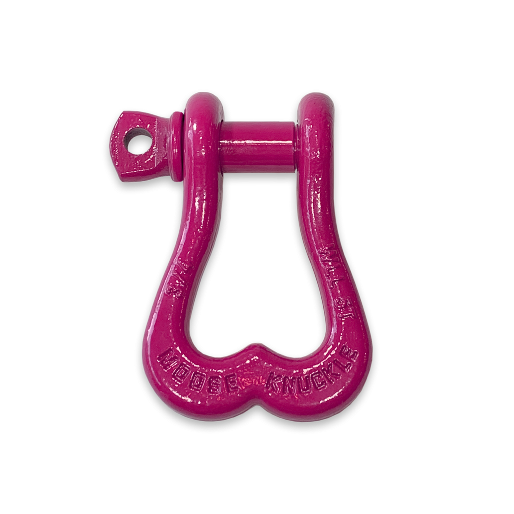 Moose Knuckle XL Shackle 3/4 Pogo Pink Moose Knuckle Offroad
