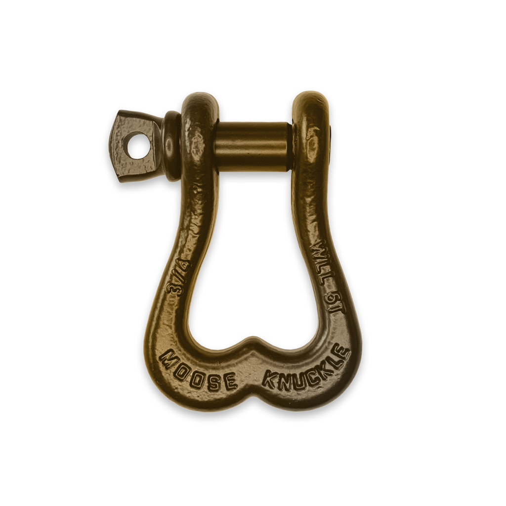 Moose Knuckle XL Shackle 3/4 Buff Bronze Moose Knuckle Offroad