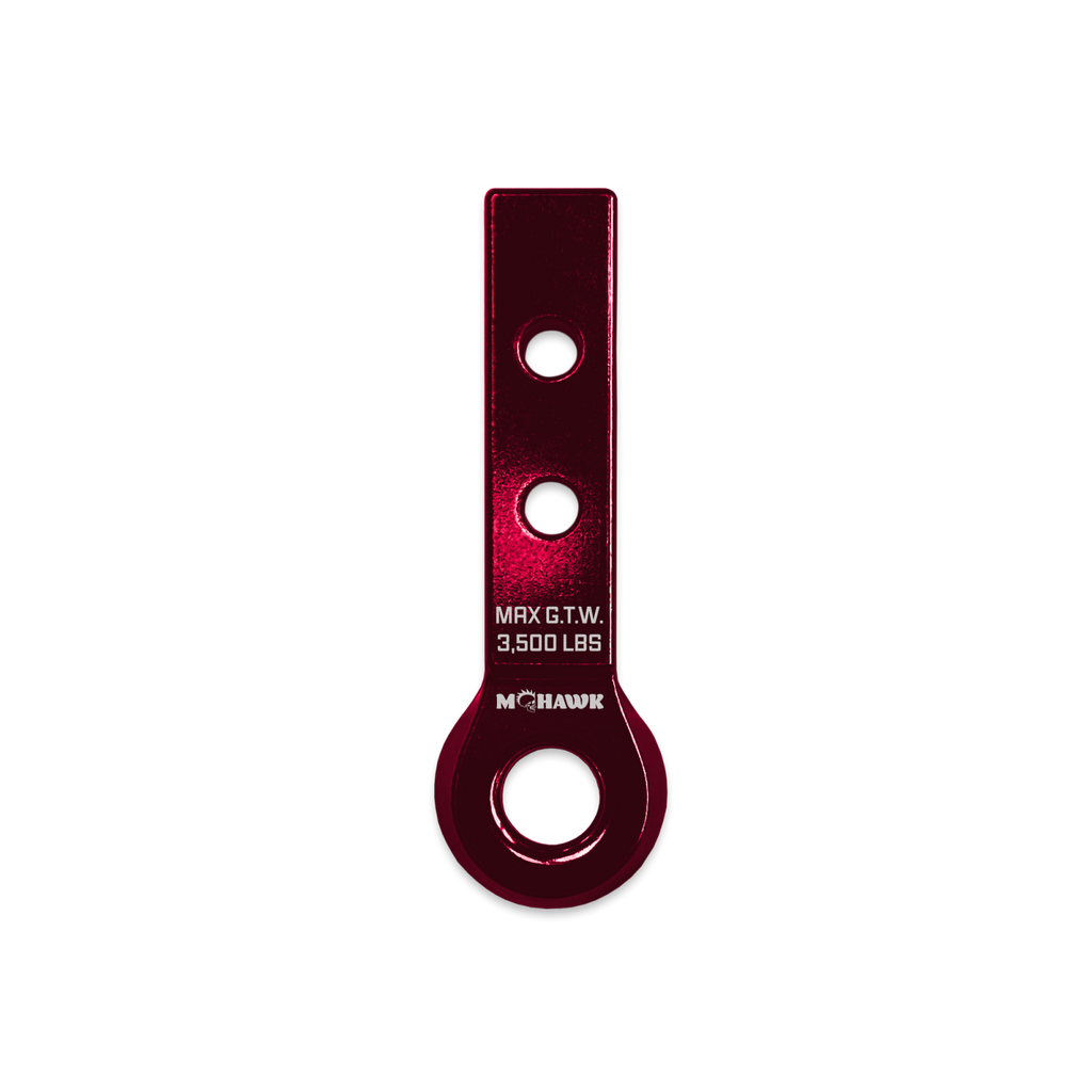 Moose Knuckle Offroad Mohawk Receiver 1.25 Red Rum Moose Knuckle Offroad