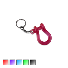 Load image into Gallery viewer, B'oh Shackle Key Chain Bloody Knuckle Moose Knuckle Offroad