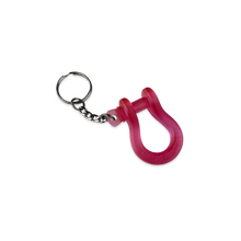 Load image into Gallery viewer, B'oh Shackle Key Chain Bloody Knuckle Moose Knuckle Offroad