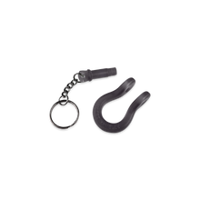 Load image into Gallery viewer, B'oh Shackle Key Chain Rolling Coal Moose Knuckle Offroad