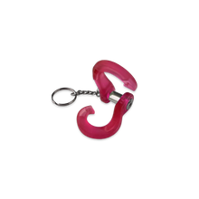 Load image into Gallery viewer, Jowl Split Shackle Key Chain Bloody Knuckle Moose Knuckle Offroad