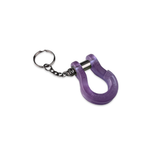 Load image into Gallery viewer, Jowl Split Shackle Key Chain Purple Nurple Moose Knuckle Offroad