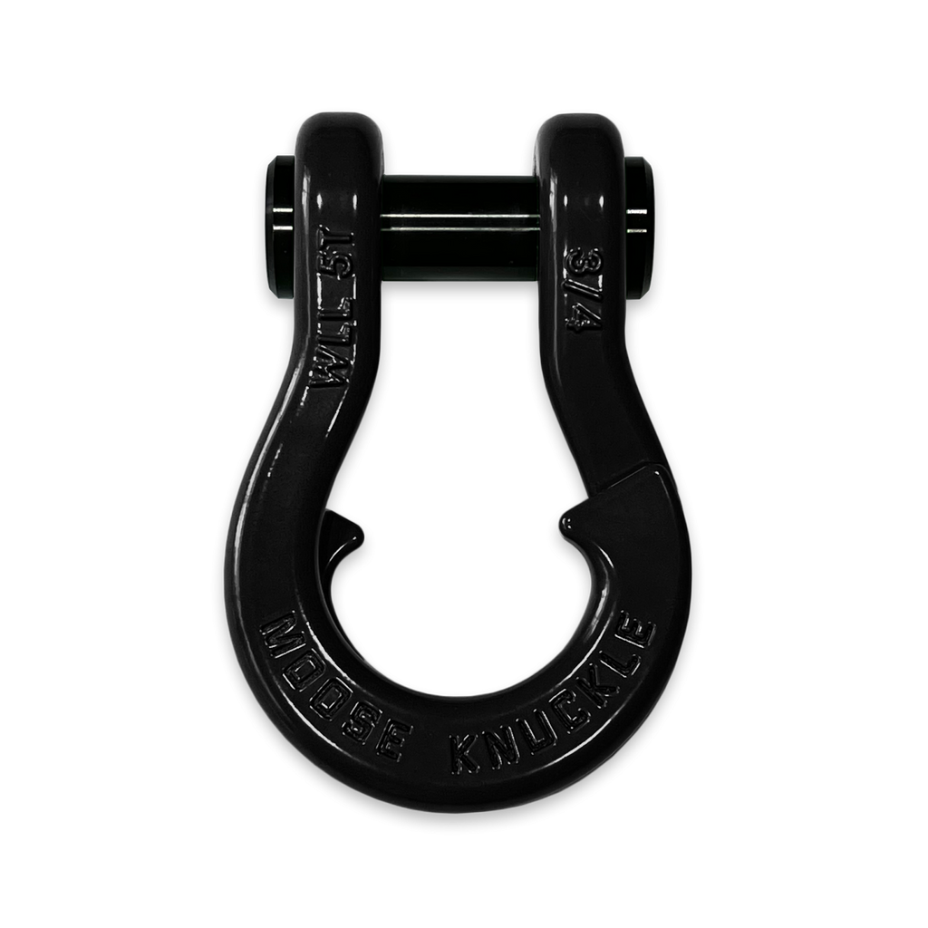 Jowl Recovery Split Shackle 3/4 Black Hole Moose Knuckle Offroad