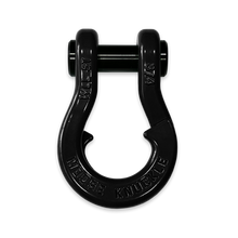 Load image into Gallery viewer, Jowl Recovery Split Shackle 3/4 Black Hole Moose Knuckle Offroad