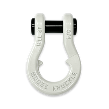 Load image into Gallery viewer, Jowl Recovery Split Shackle 3/4 Pure White Moose Knuckle Offroad