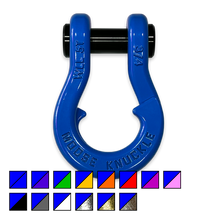 Load image into Gallery viewer, Jowl Recovery Split Shackle 3/4 Blue Balls Moose Knuckle Offroad