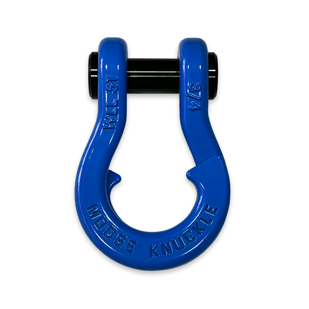 Jowl Recovery Split Shackle 3/4 Blue Balls Moose Knuckle Offroad