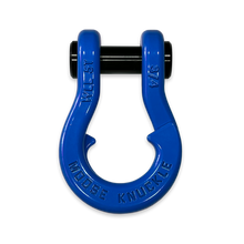 Load image into Gallery viewer, Jowl Recovery Split Shackle 3/4 Blue Balls Moose Knuckle Offroad