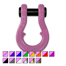 Load image into Gallery viewer, Jowl Recovery Split Shackle 3/4 Pretty Pink Moose Knuckle Offroad
