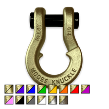 Load image into Gallery viewer, Jowl Recovery Split Shackle 3/4 Brass Knuckle Moose Knuckle Offroad