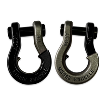 Load image into Gallery viewer, Jowl Recovery Split Shackle 3/4 Black Hole and Raw Dog Combo Moose Knuckle Offroad