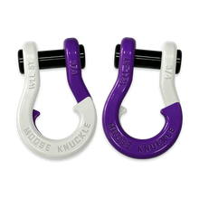 Load image into Gallery viewer, Jowl Recovery Split Shackle 3/4 Pure White and Grape Escape Combo Moose Knuckle Offroad