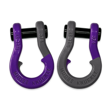 Load image into Gallery viewer, Jowl Recovery Split Shackle 3/4 Grape Escape and Gun Gray Combo Moose Knuckle Offroad