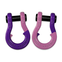 Load image into Gallery viewer, Jowl Recovery Split Shackle 3/4 Grape Escape and Pretty Pink Combo Moose Knuckle Offroad