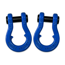 Load image into Gallery viewer, Jowl Recovery Split Shackle 3/4 Blue Balls and Blue Balls Combo Moose Knuckle Offroad