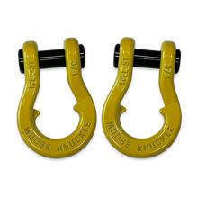 Load image into Gallery viewer, Jowl Recovery Split Shackle 3/4 Detonator Yellow and Detonator Yellow Combo Moose Knuckle Offroad