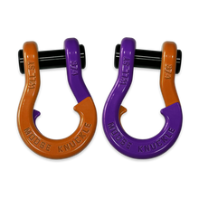 Load image into Gallery viewer, Jowl Recovery Split Shackle 3/4 Obscene Orange and Grape Escape Combo Moose Knuckle Offroad