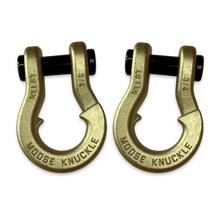 Load image into Gallery viewer, Jowl Recovery Split Shackle 3/4 Brass Knuckle and Brass Knuckle Combo Moose Knuckle Offroad