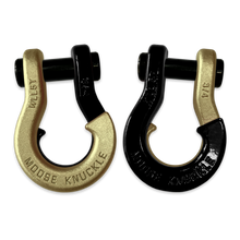 Load image into Gallery viewer, Jowl Recovery Split Shackle 3/4 Brass Knuckle and Black Hole Combo Moose Knuckle Offroad