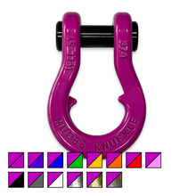 Load image into Gallery viewer, Jowl Recovery Split Shackle 3/4 Pogo Pink Moose Knuckle Offroad