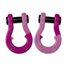 Load image into Gallery viewer, Jowl Recovery Split Shackle 3/4 Pogo Pink and Pretty Pink Combo Moose Knuckle Offroad