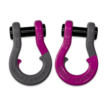 Load image into Gallery viewer, Jowl Recovery Split Shackle 3/4 Gun Gray and Pogo Pink Combo Moose Knuckle Offroad
