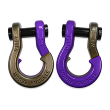 Load image into Gallery viewer, Jowl Recovery Split Shackle 3/4 Buff Bronze and Grape Escape Combo Moose Knuckle Offroad