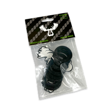Load image into Gallery viewer, Moose Knuckle Offroad Rattle Rings 3/4 Shackle fits 7/8 Inch Pin Diameter Black Hole Moose Knuckle Offroad