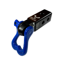 Load image into Gallery viewer, XL 3/4 Shackle and Mohawk 2.0 Receiver Combo Black Lung / Blue Balls Moose Knuckle Offroad