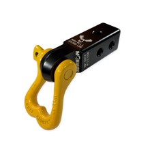 Load image into Gallery viewer, XL 3/4 Shackle and Mohawk 2.0 Receiver Combo Black Lung / Detonator Yellow Moose Knuckle Offroad