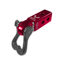 Load image into Gallery viewer, XL 3/4 Shackle and Mohawk 2.0 Receiver Combo Red Rum / Matte Gun Gray Moose Knuckle Offroad