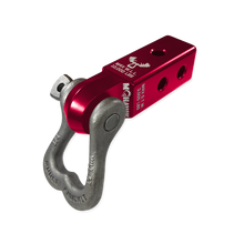 Load image into Gallery viewer, XL 3/4 Shackle and Mohawk 2.0 Receiver Combo Red Rum / Raw Dog Moose Knuckle Offroad