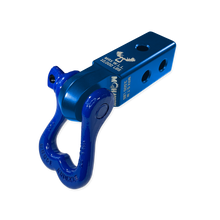 Load image into Gallery viewer, XL 3/4 Shackle and Mohawk 2.0 Receiver Combo Blue Pill / Blue Balls Moose Knuckle Offroad