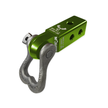 Load image into Gallery viewer, XL 3/4 Shackle and Mohawk 2.0 Receiver Combo Bean Green / Raw Dog Moose Knuckle Offroad