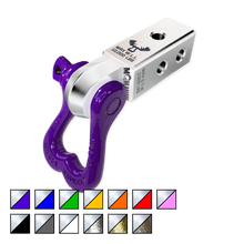 Load image into Gallery viewer, XL 3/4 Shackle and Mohawk 2.0 Receiver Combo Atomic Silver / Grape Escape Moose Knuckle Offroad