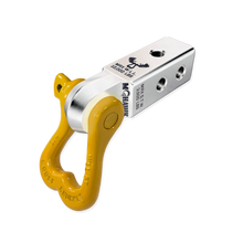 Load image into Gallery viewer, XL 3/4 Shackle and Mohawk 2.0 Receiver Combo Atomic Silver / Detonator Yellow Moose Knuckle Offroad