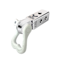 Load image into Gallery viewer, XL 3/4 Shackle and Mohawk 2.0 Receiver Combo Atomic Silver / Pure White Moose Knuckle Offroad
