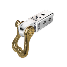 Load image into Gallery viewer, XL 3/4 Shackle and Mohawk 2.0 Receiver Combo Atomic Silver / Brass Knuckle Moose Knuckle Offroad