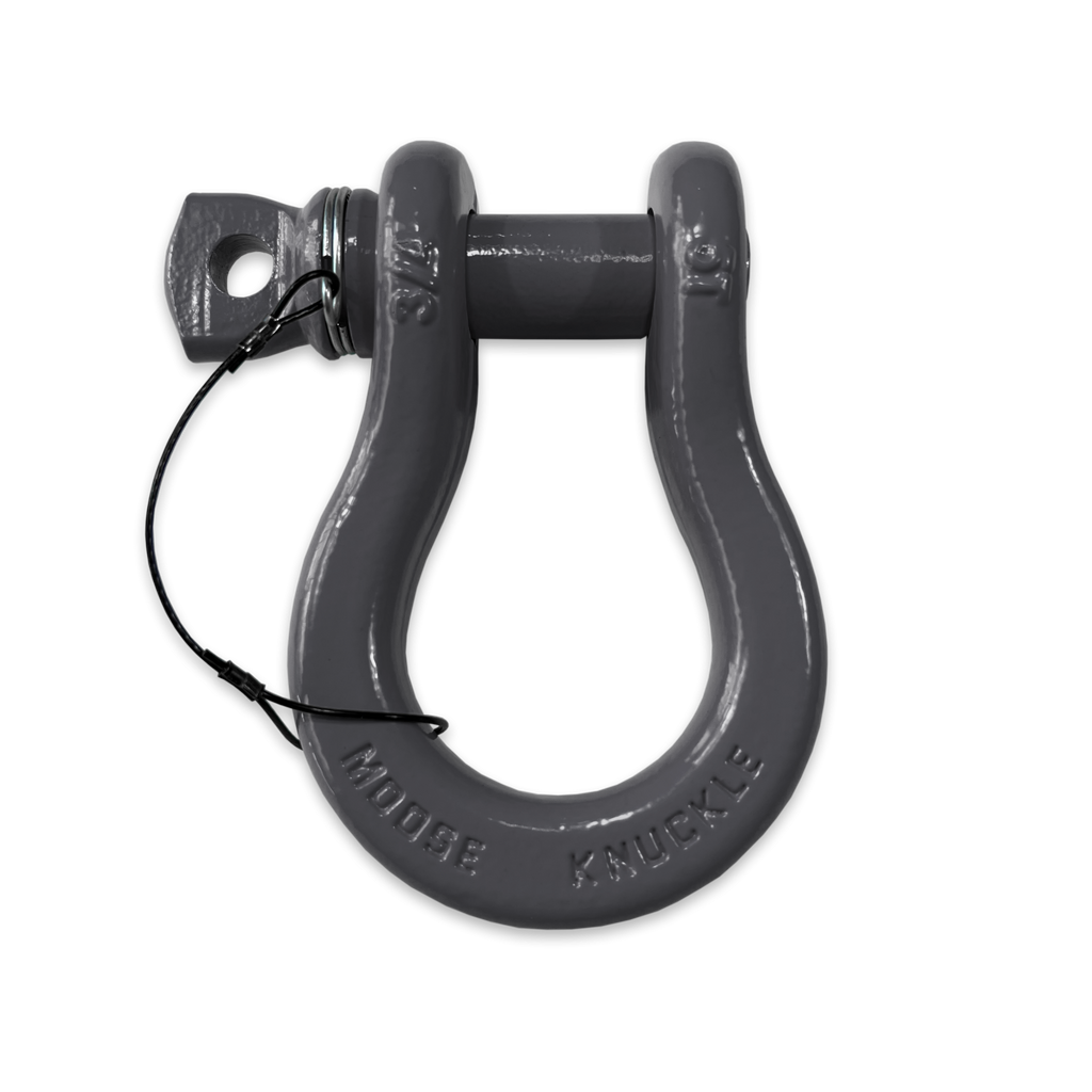 B'oh Recovery Spin Pin Shackle 3/4 Gun Gray Moose Knuckle Offroad