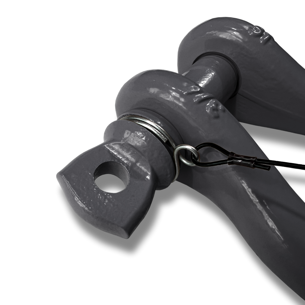 B'oh Recovery Spin Pin Shackle 3/4 Gun Gray Moose Knuckle Offroad