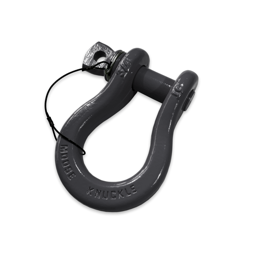B'oh Recovery Spin Pin Shackle 3/4 Gun Gray Moose Knuckle Offroad