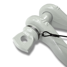 Load image into Gallery viewer, B'oh Recovery Spin Pin Shackle 3/4 Pure White Moose Knuckle Offroad