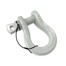 Load image into Gallery viewer, B'oh Recovery Spin Pin Shackle 3/4 Pure White Moose Knuckle Offroad